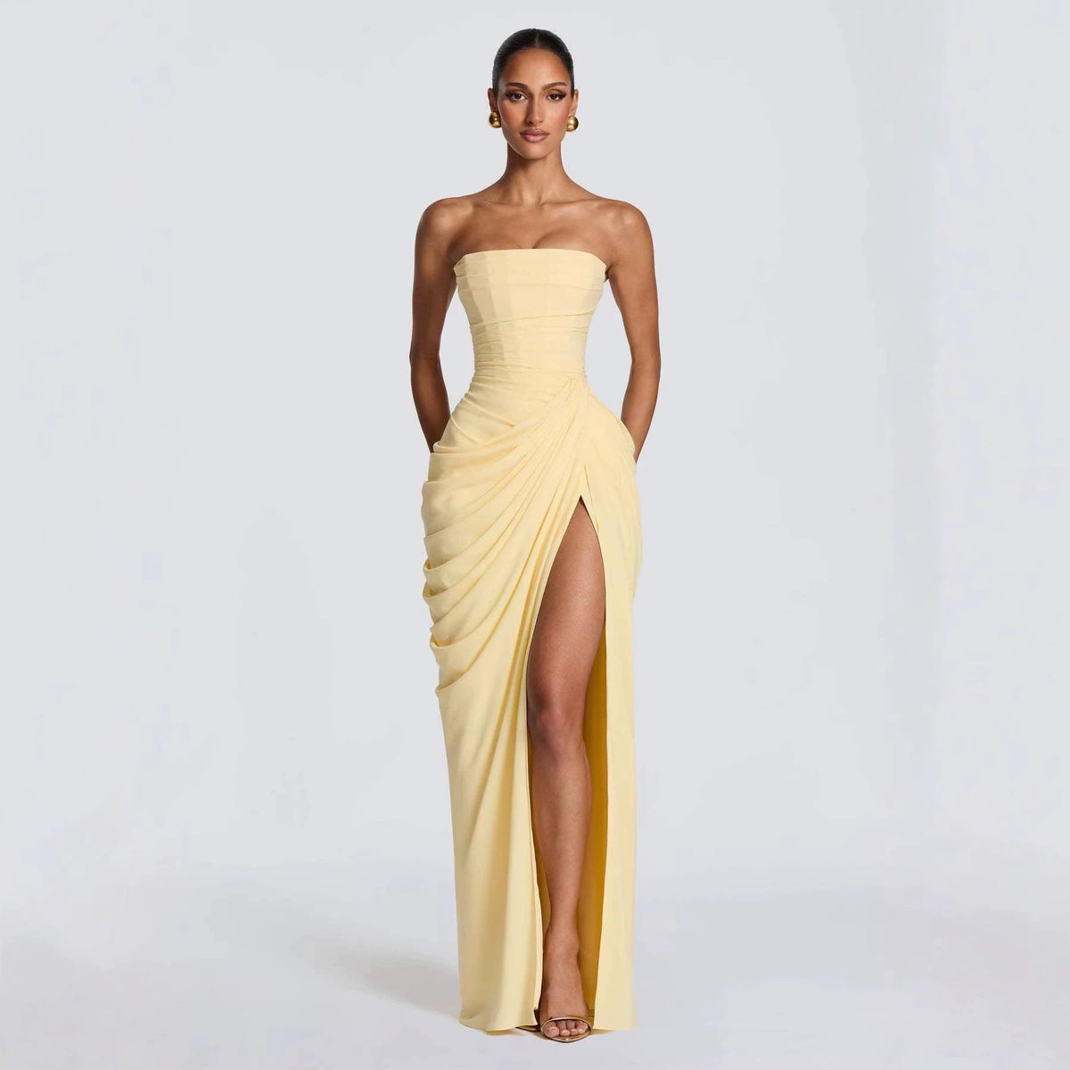 Lorena - Vestido Elara Noche sin Tirantes