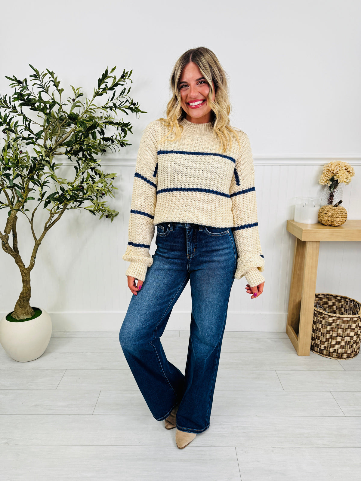 Lucía | Vaqueros Wide Leg Moldeadores y Efecto Push-Up