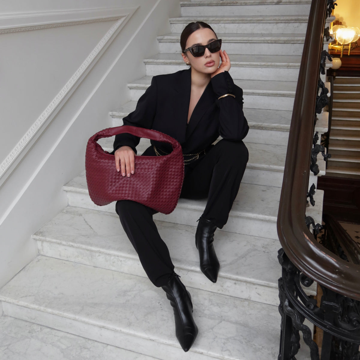 Alma — Bolso Hobo Tejido