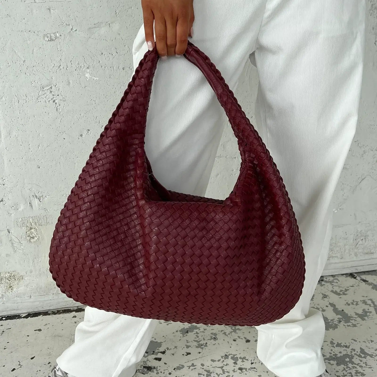 Alma — Bolso Hobo Tejido