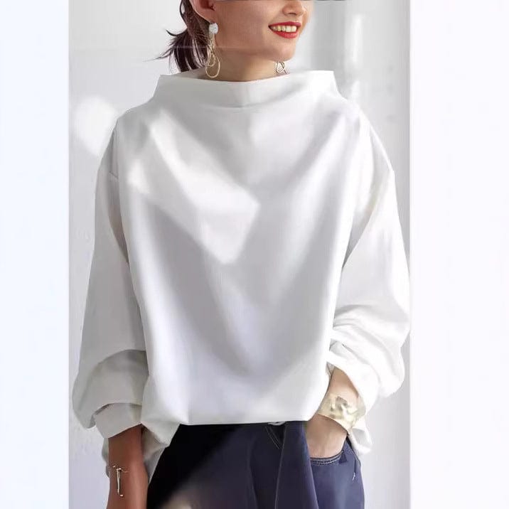 Lisa | Top informal de cuello alto