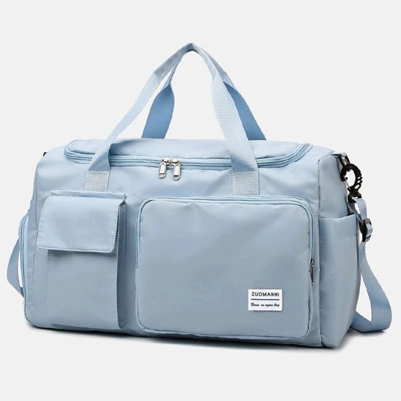 Noor— Bolsa de Viaje Weekender con Compartimento para Zapatos