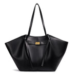 Carla — Bolso Tote Geométrico de Piel