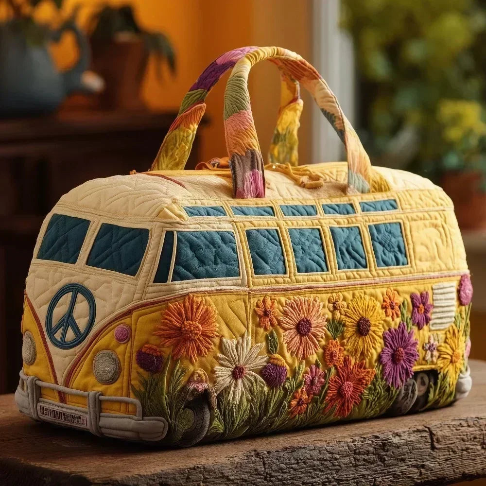 Uma — Bolsa de Viaje Acolchada Patchwork