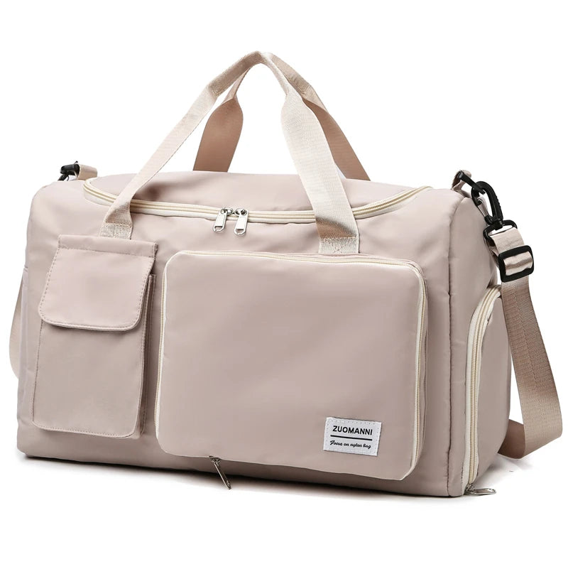 Noor— Bolsa de Viaje Weekender con Compartimento para Zapatos