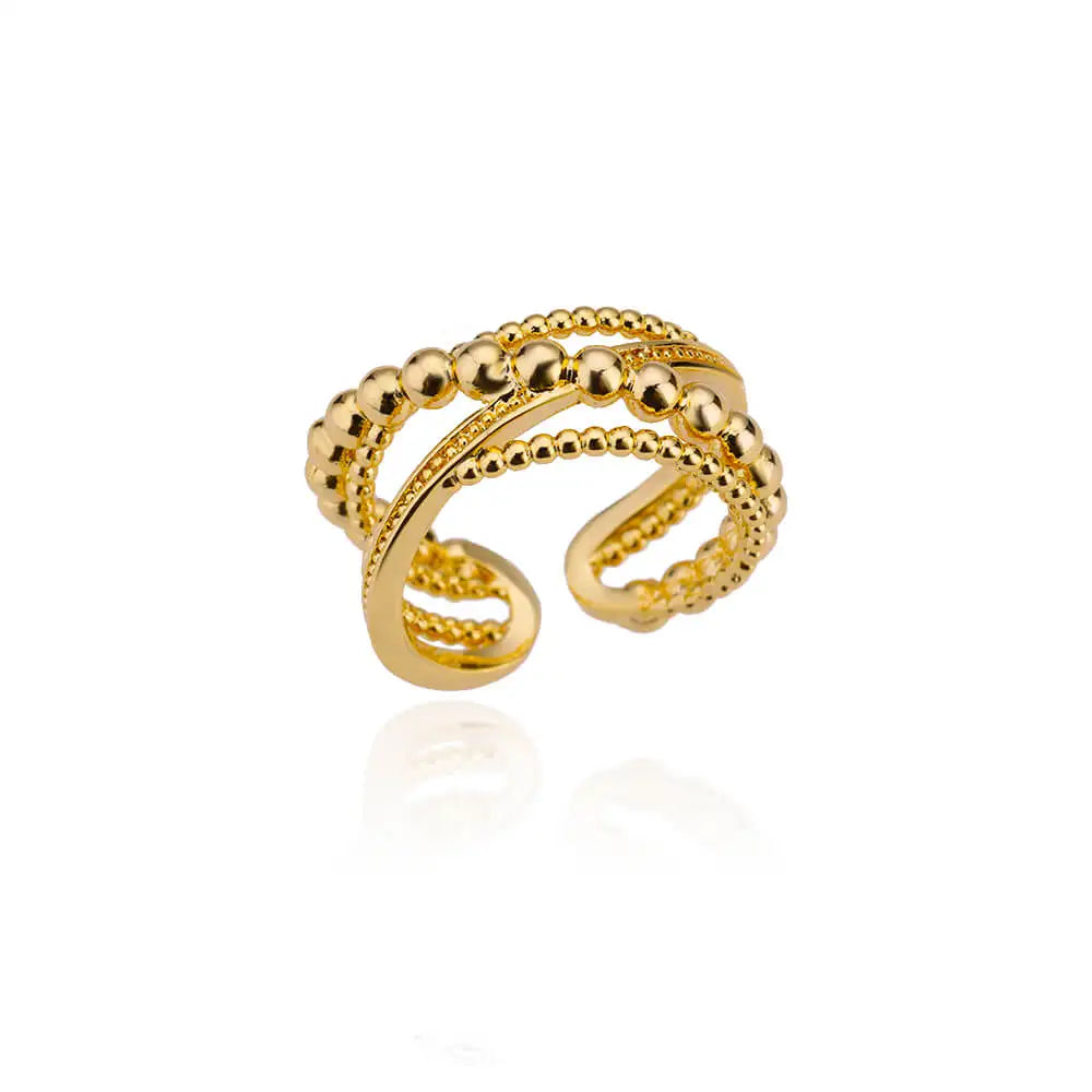 Stile-Anillos de acero inoxidable 316L para mujer
