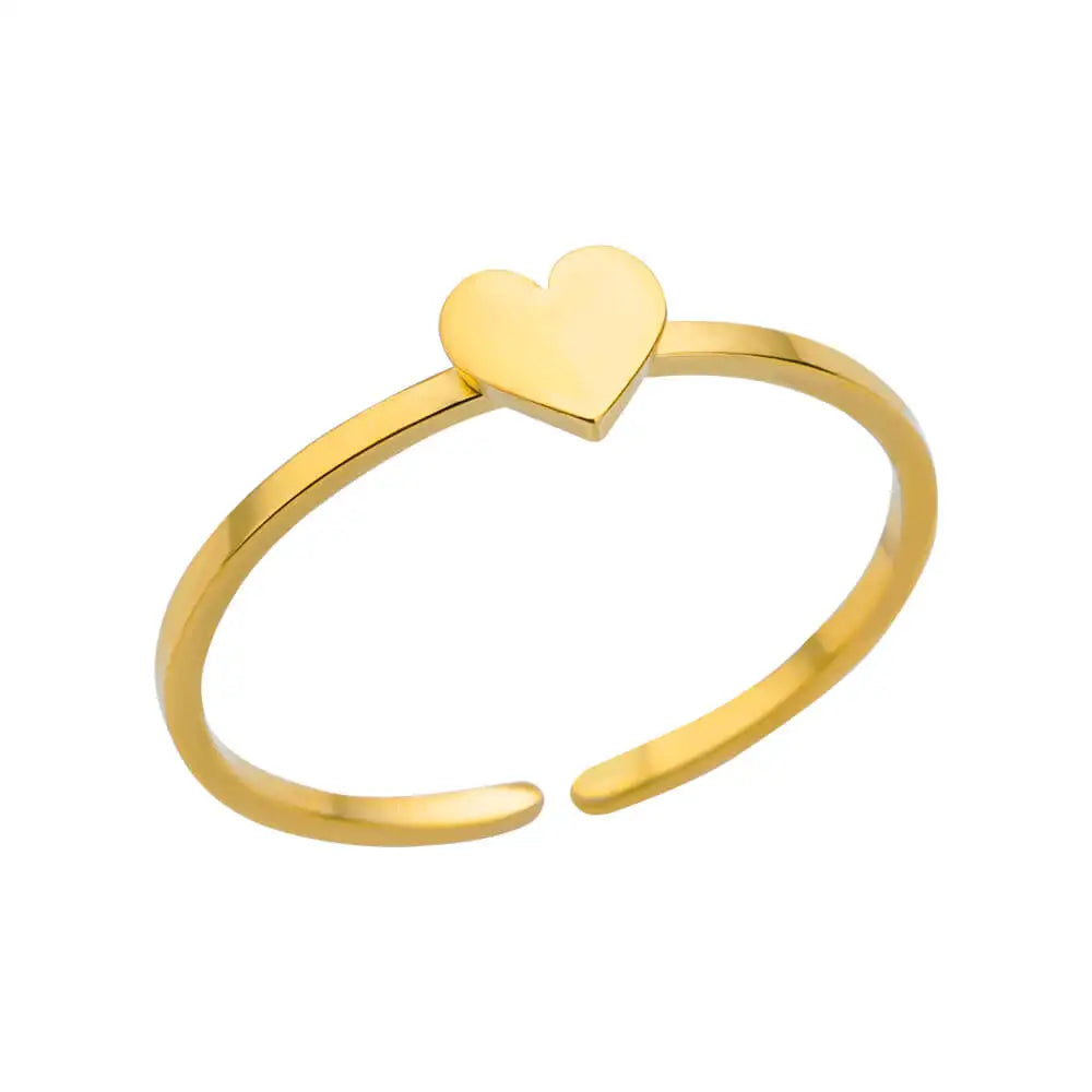 Stile-Anillos de acero inoxidable 316L para mujer