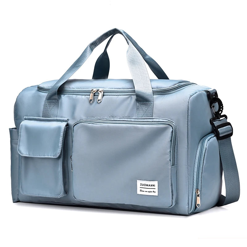 Noor— Bolsa de Viaje Weekender con Compartimento para Zapatos