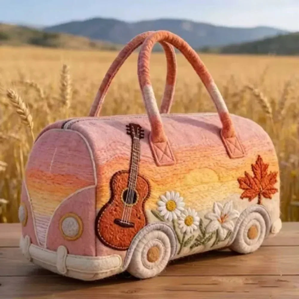 Uma — Bolsa de Viaje Acolchada Patchwork