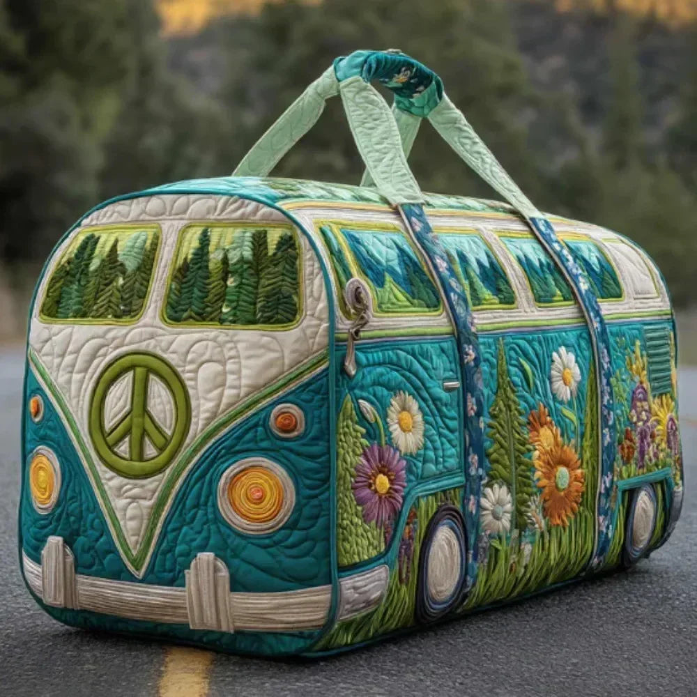 Uma — Bolsa de Viaje Acolchada Patchwork