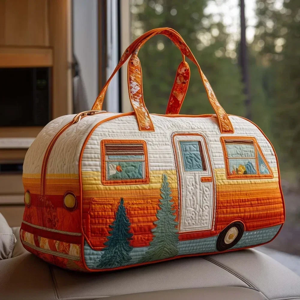 Uma — Bolsa de Viaje Acolchada Patchwork