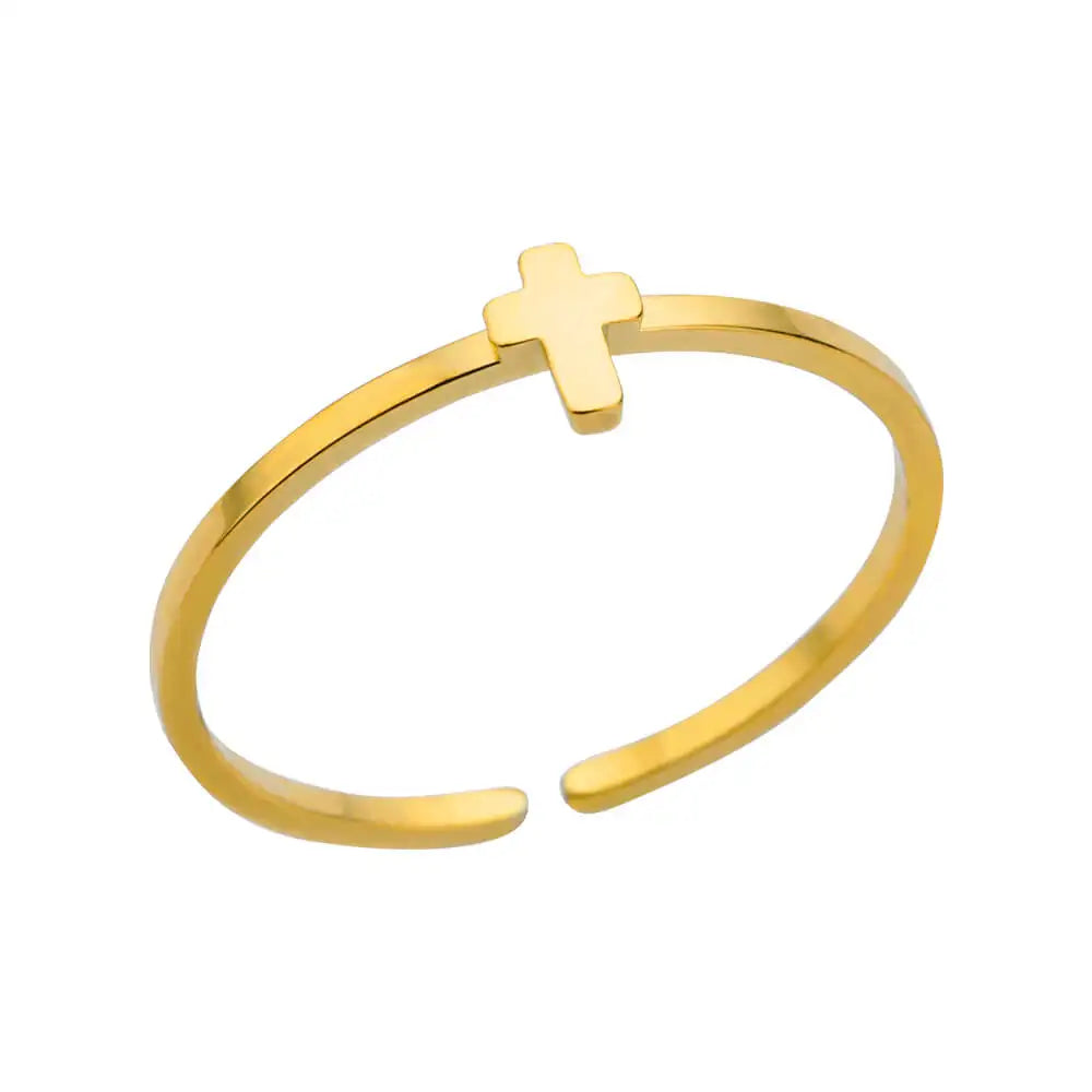 Stile-Anillos de acero inoxidable 316L para mujer