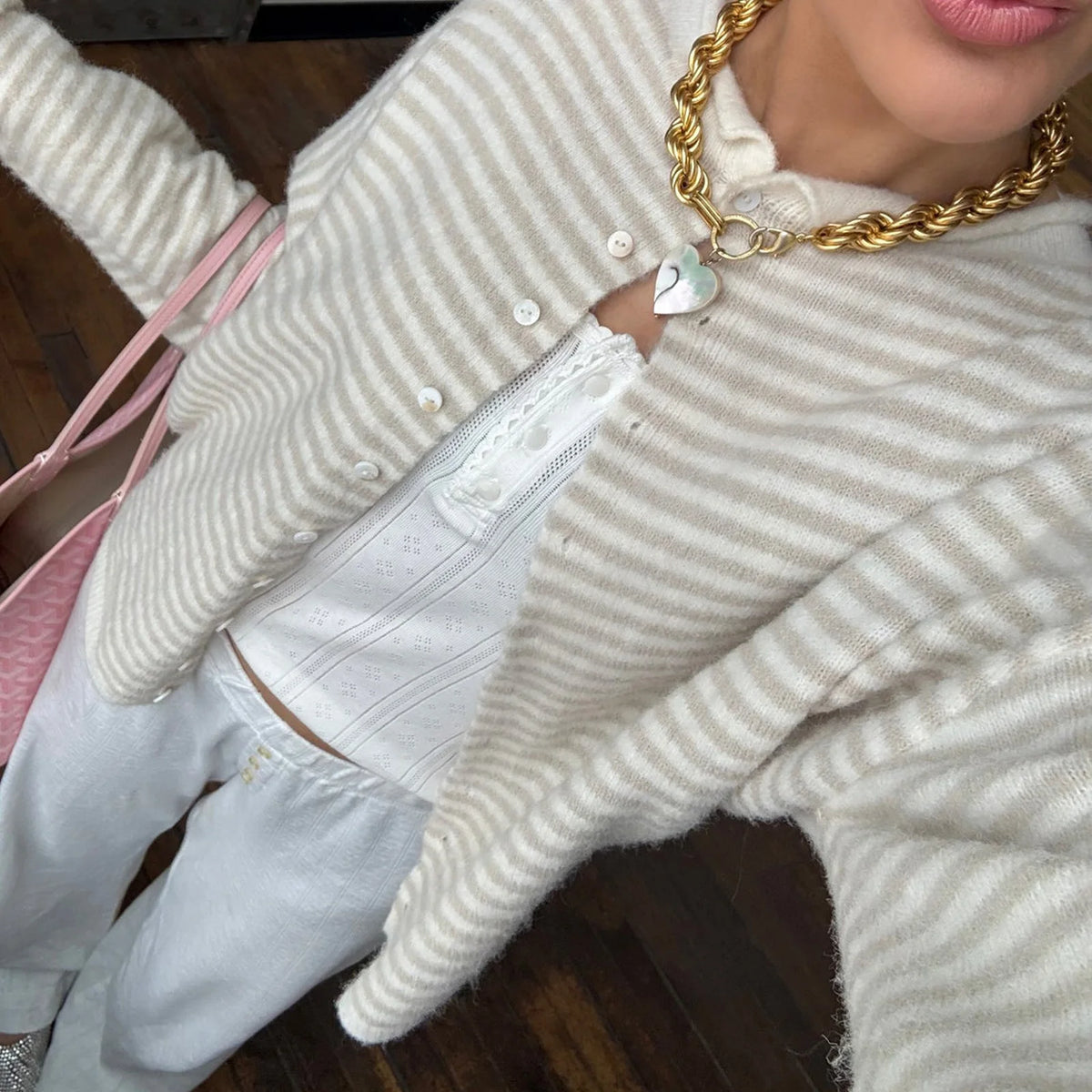 Mila — Cárdigan Oversize Estilo Y2K