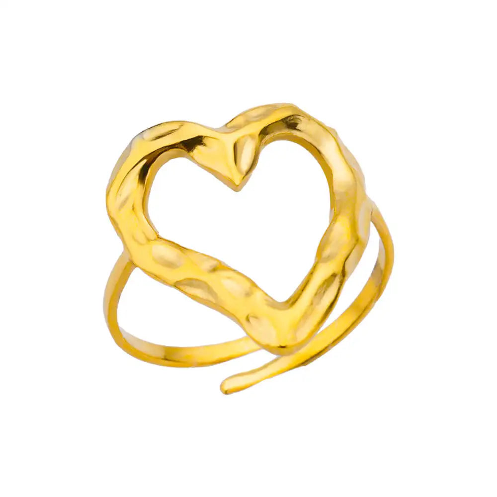 Stile-Anillos de acero inoxidable 316L para mujer