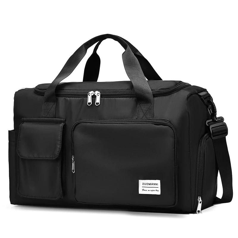 Noor— Bolsa de Viaje Weekender con Compartimento para Zapatos