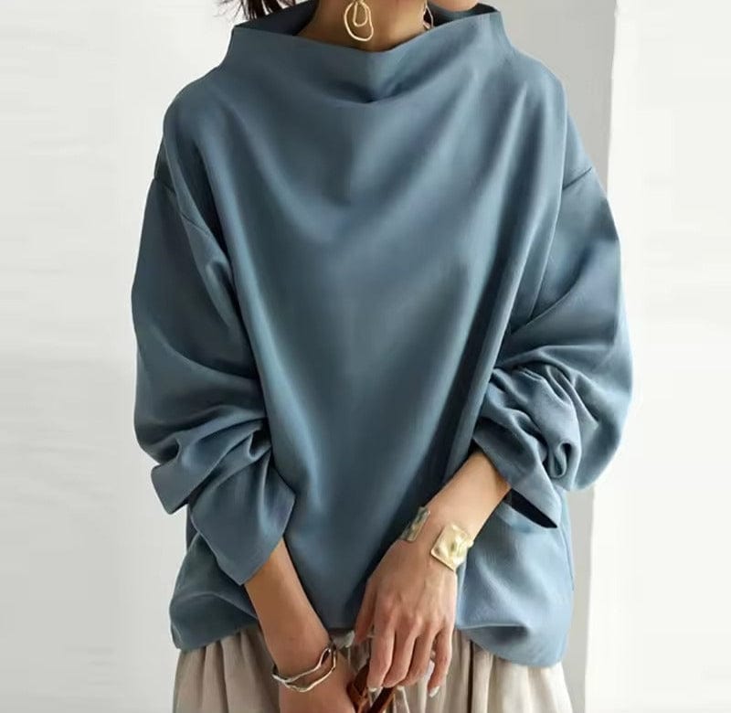 Lisa | Top informal de cuello alto