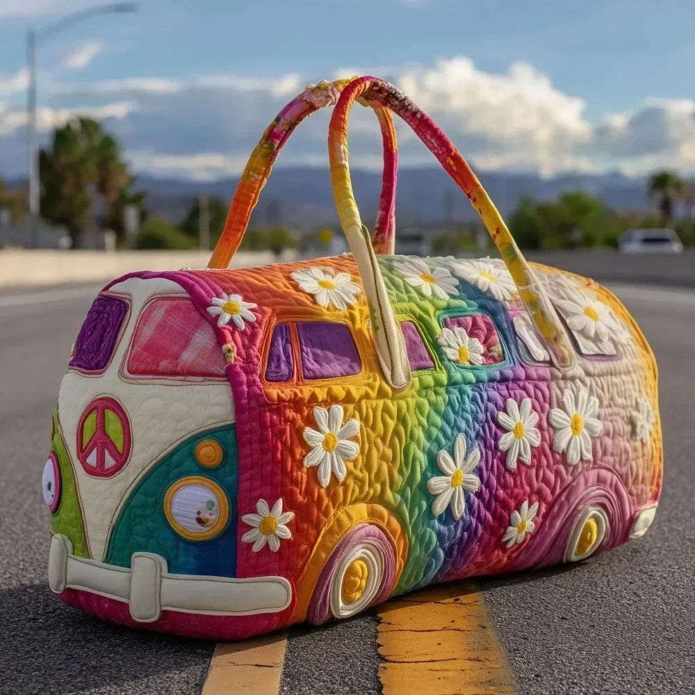 Uma — Bolsa de Viaje Acolchada Patchwork