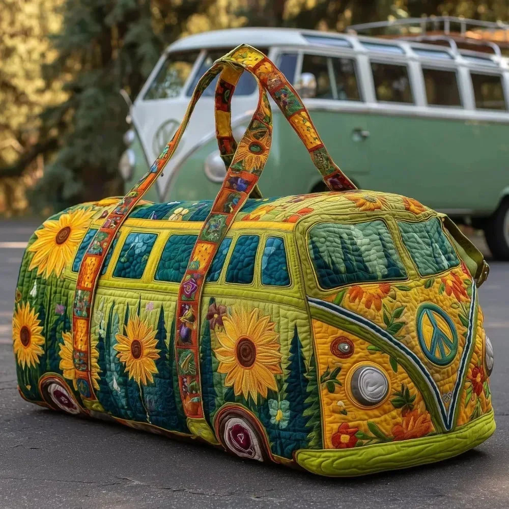 Uma — Bolsa de Viaje Acolchada Patchwork