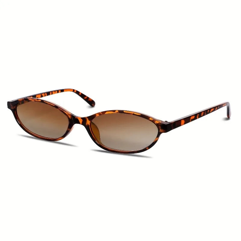 Lemir-Gafas de sol retro con montura ovalada