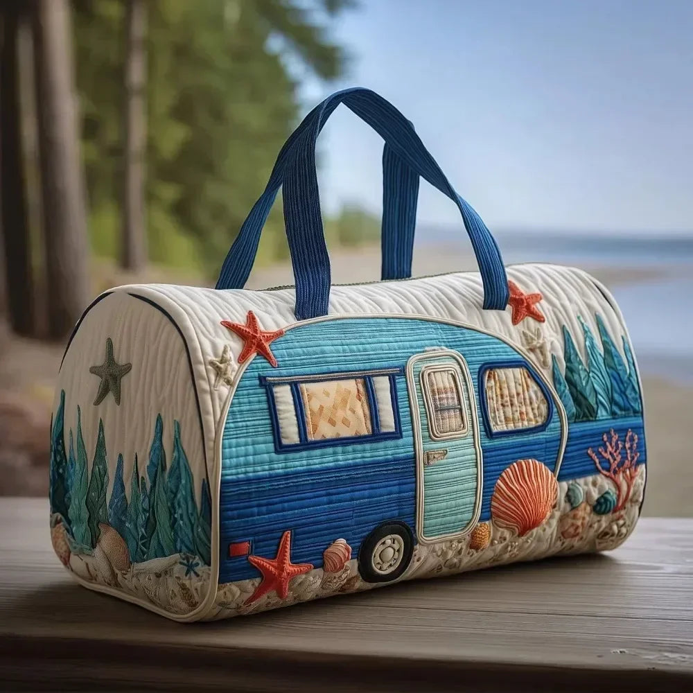 Uma — Bolsa de Viaje Acolchada Patchwork