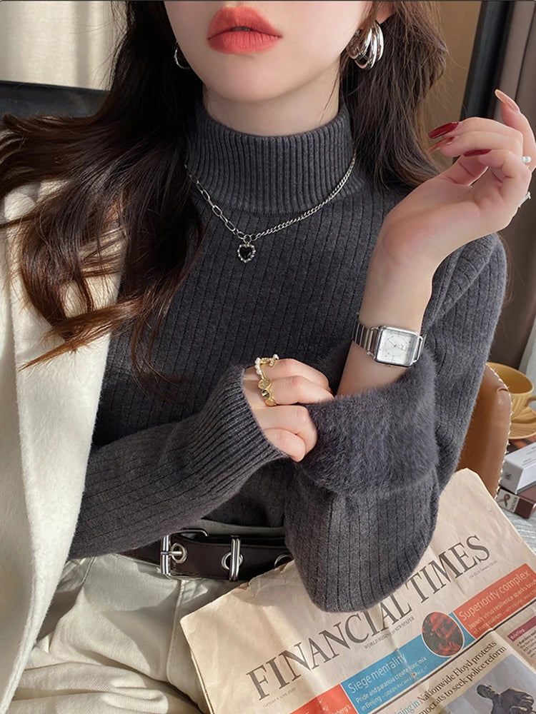 Odette — Jersey Térmico Cuello Alto