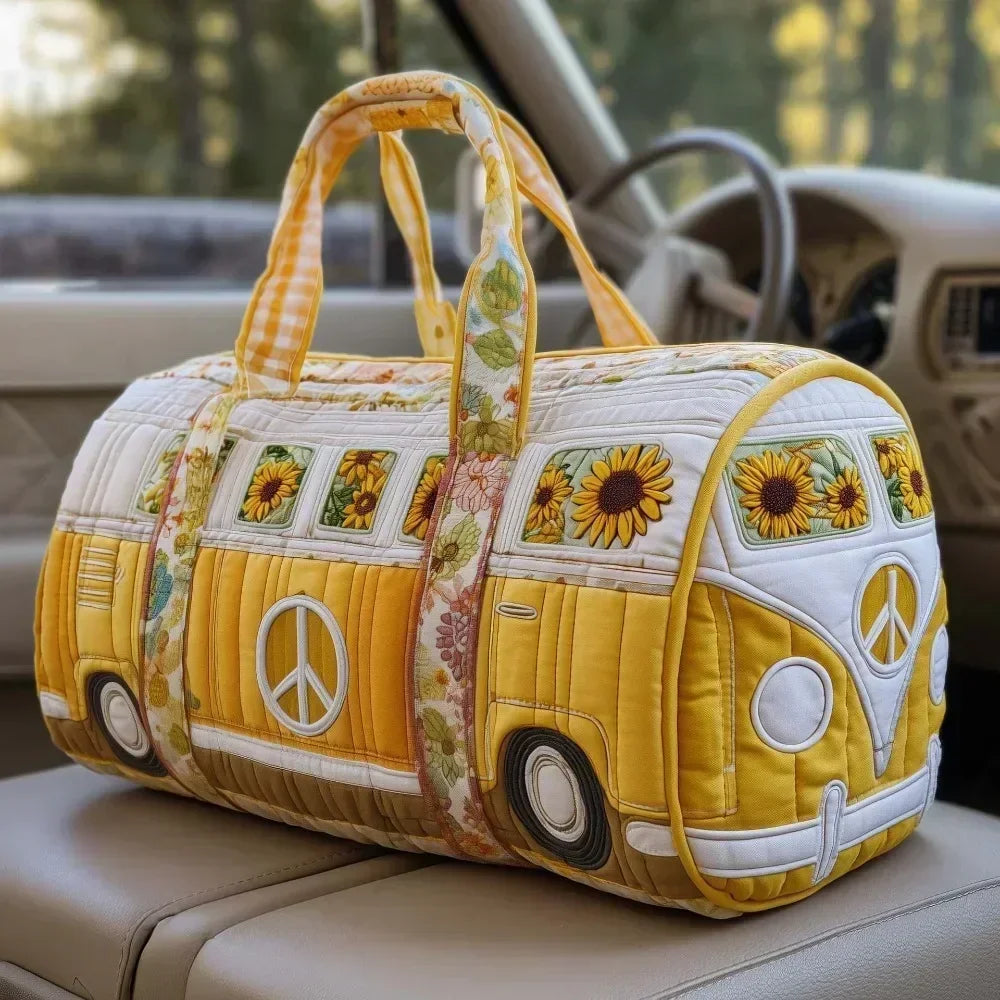 Uma — Bolsa de Viaje Acolchada Patchwork