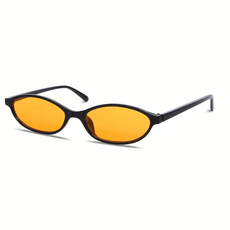 Lemir-Gafas de sol retro con montura ovalada