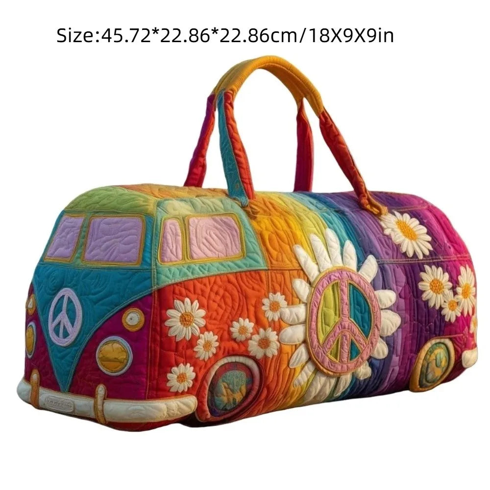 Uma — Bolsa de Viaje Acolchada Patchwork