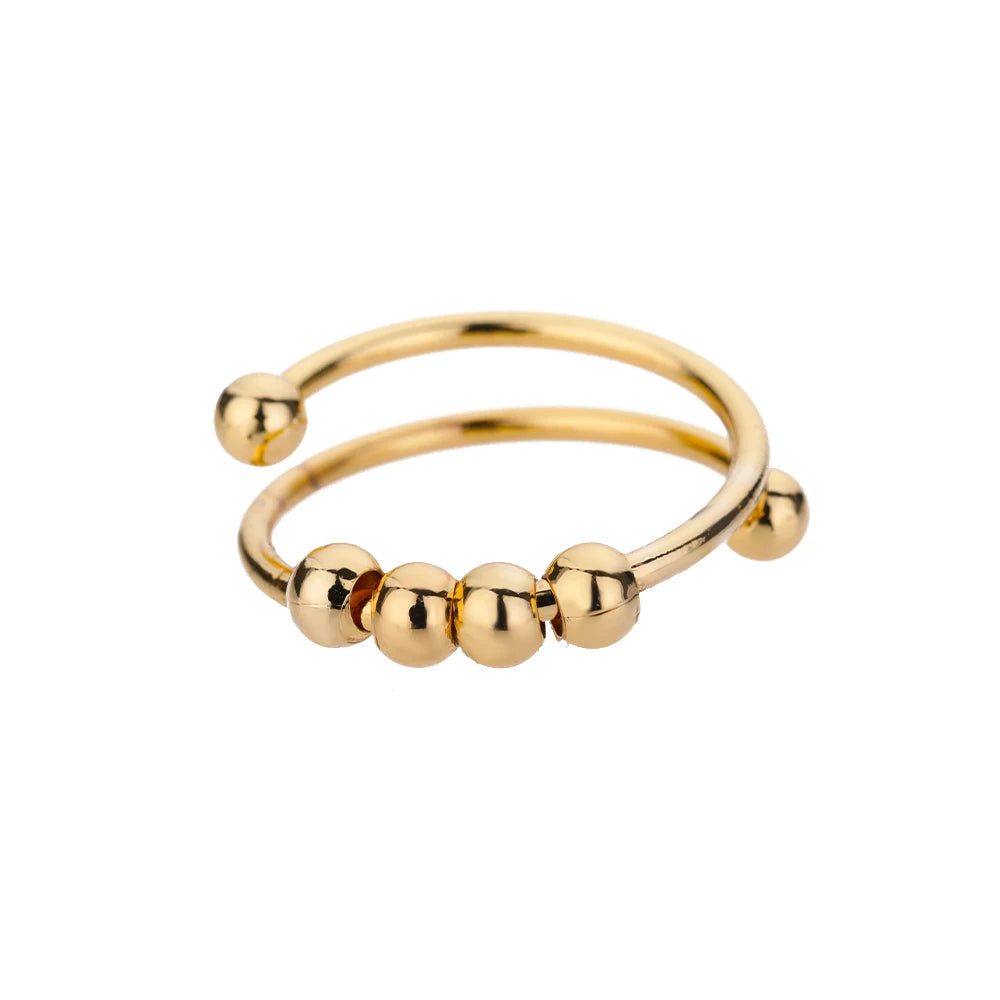 Stile-Anillos de acero inoxidable 316L para mujer