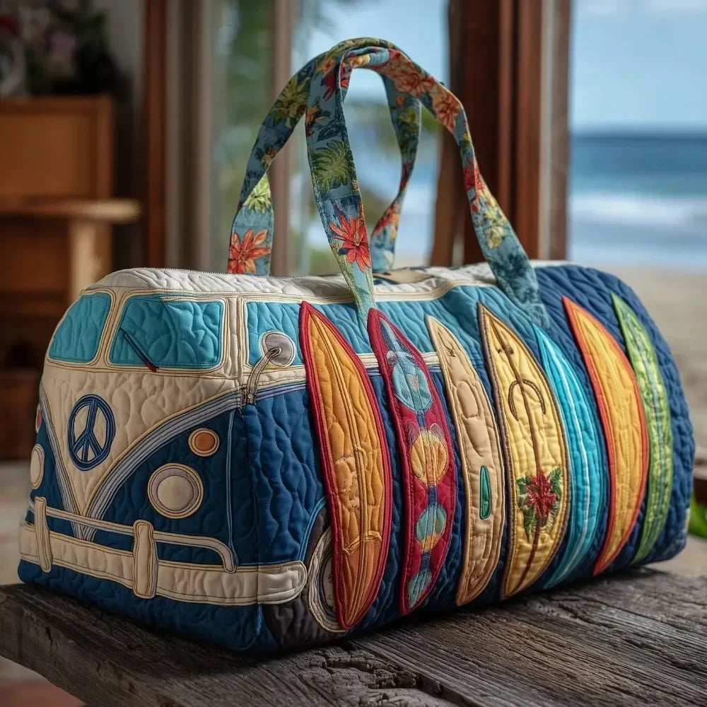 Uma — Bolsa de Viaje Acolchada Patchwork