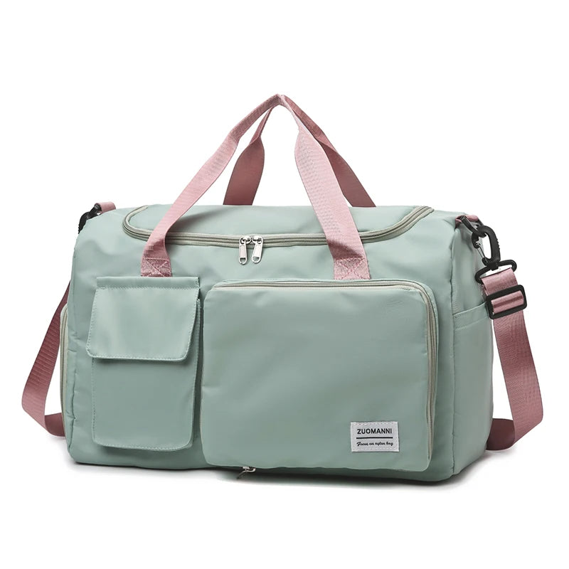 Noor— Bolsa de Viaje Weekender con Compartimento para Zapatos