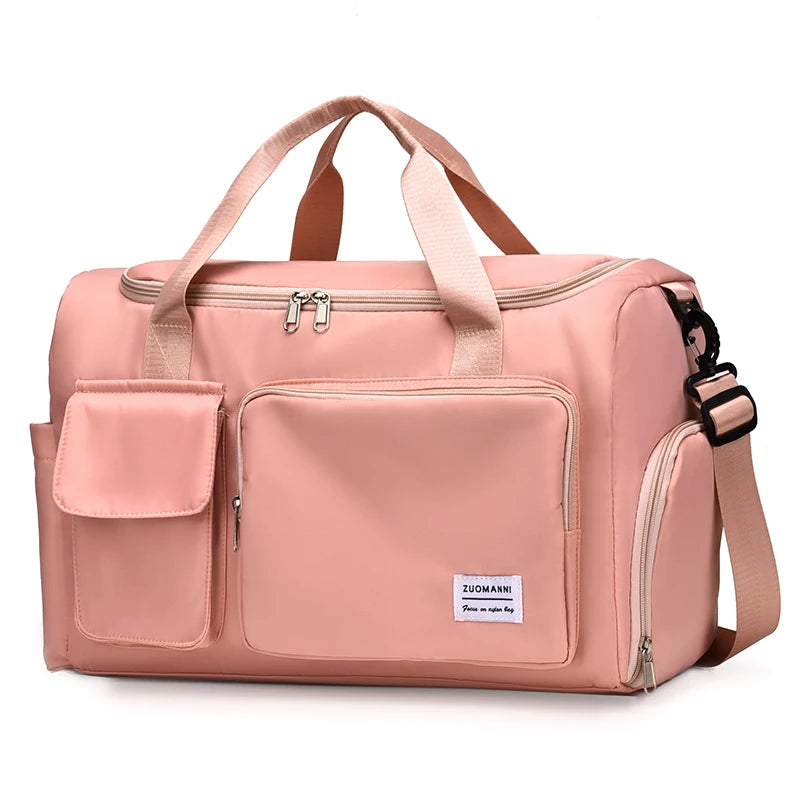 Noor— Bolsa de Viaje Weekender con Compartimento para Zapatos