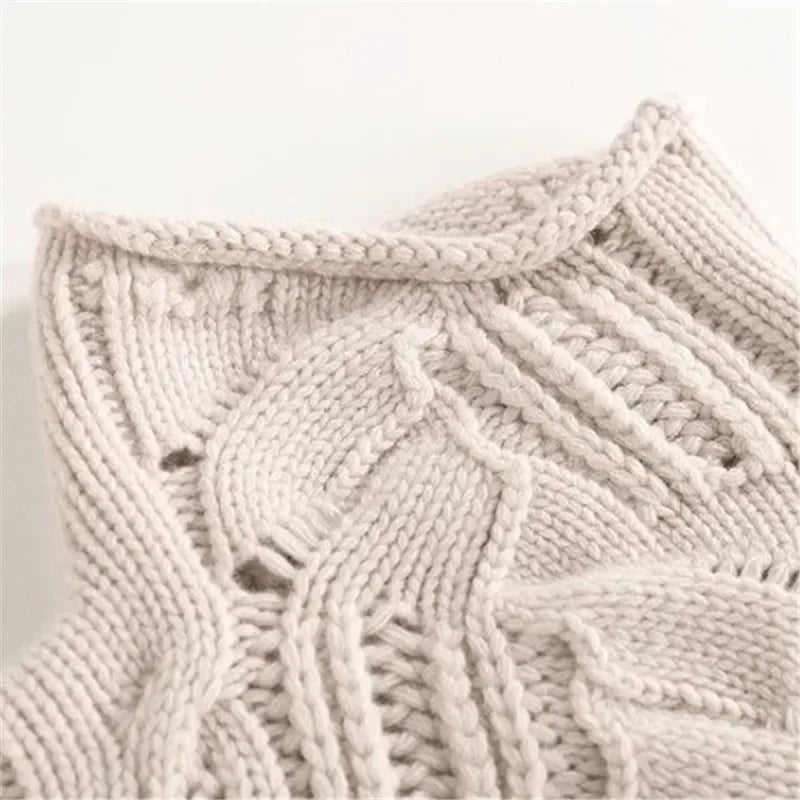 Maren — Jersey Cachemira Cuello Alto