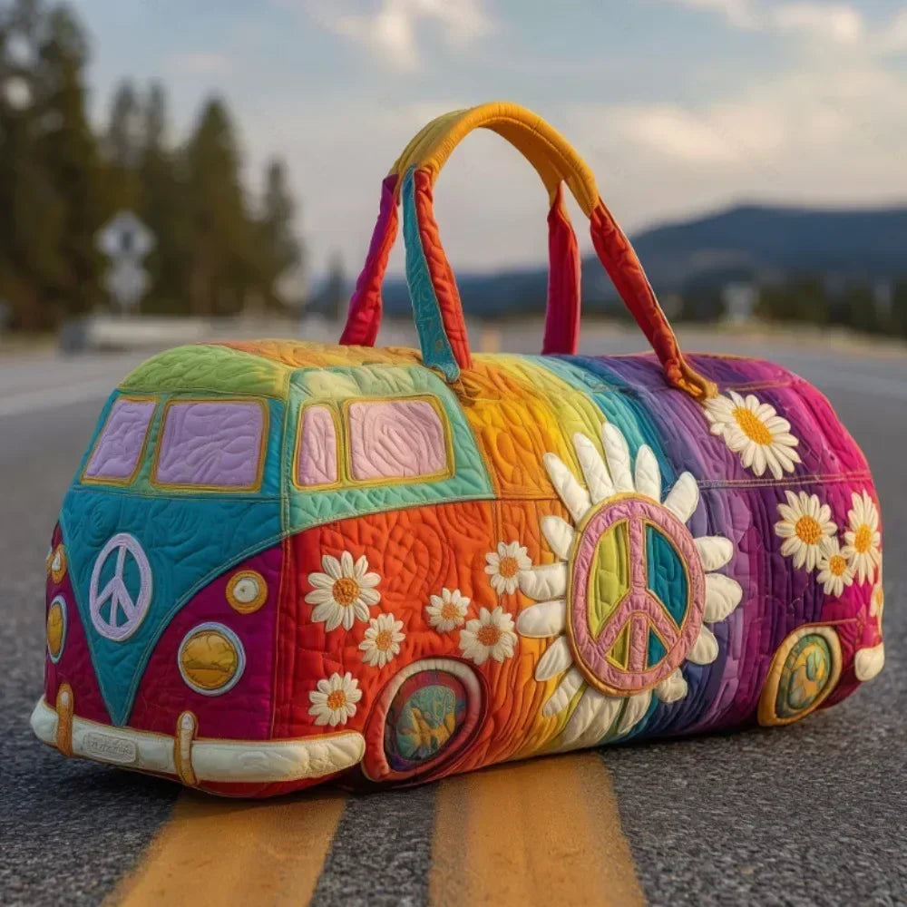 Uma — Bolsa de Viaje Acolchada Patchwork