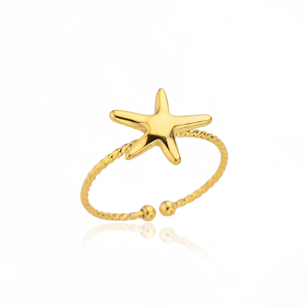 Stile-Anillos de acero inoxidable 316L para mujer