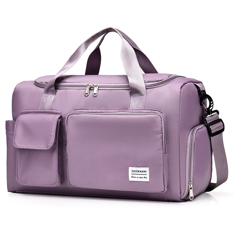 Noor— Bolsa de Viaje Weekender con Compartimento para Zapatos