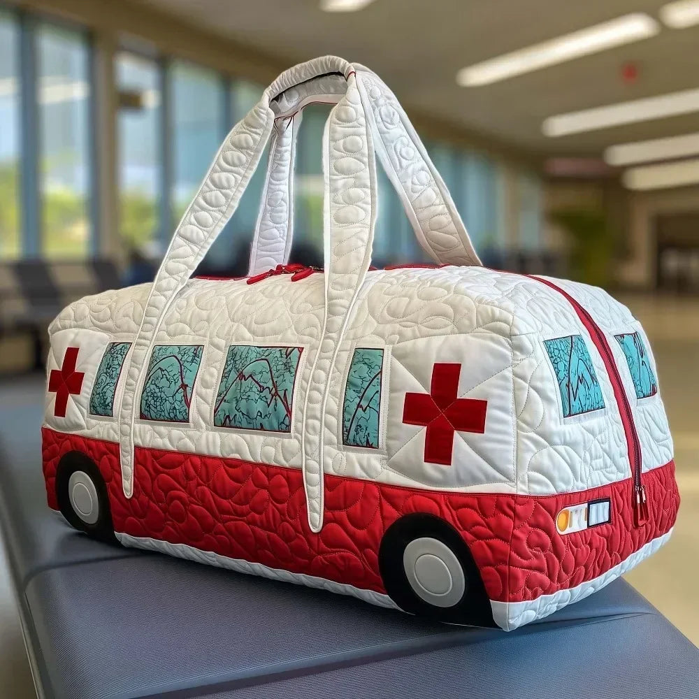 Uma — Bolsa de Viaje Acolchada Patchwork