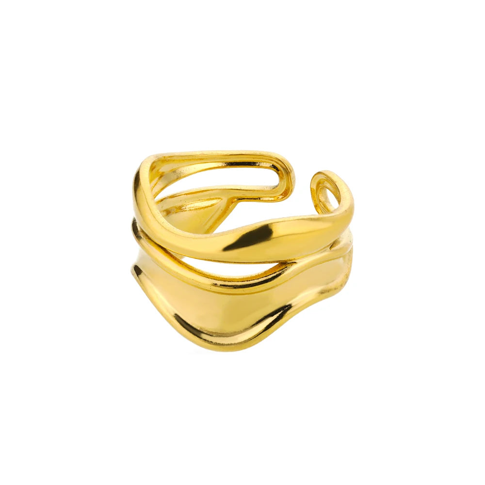 Stile-Anillos de acero inoxidable 316L para mujer
