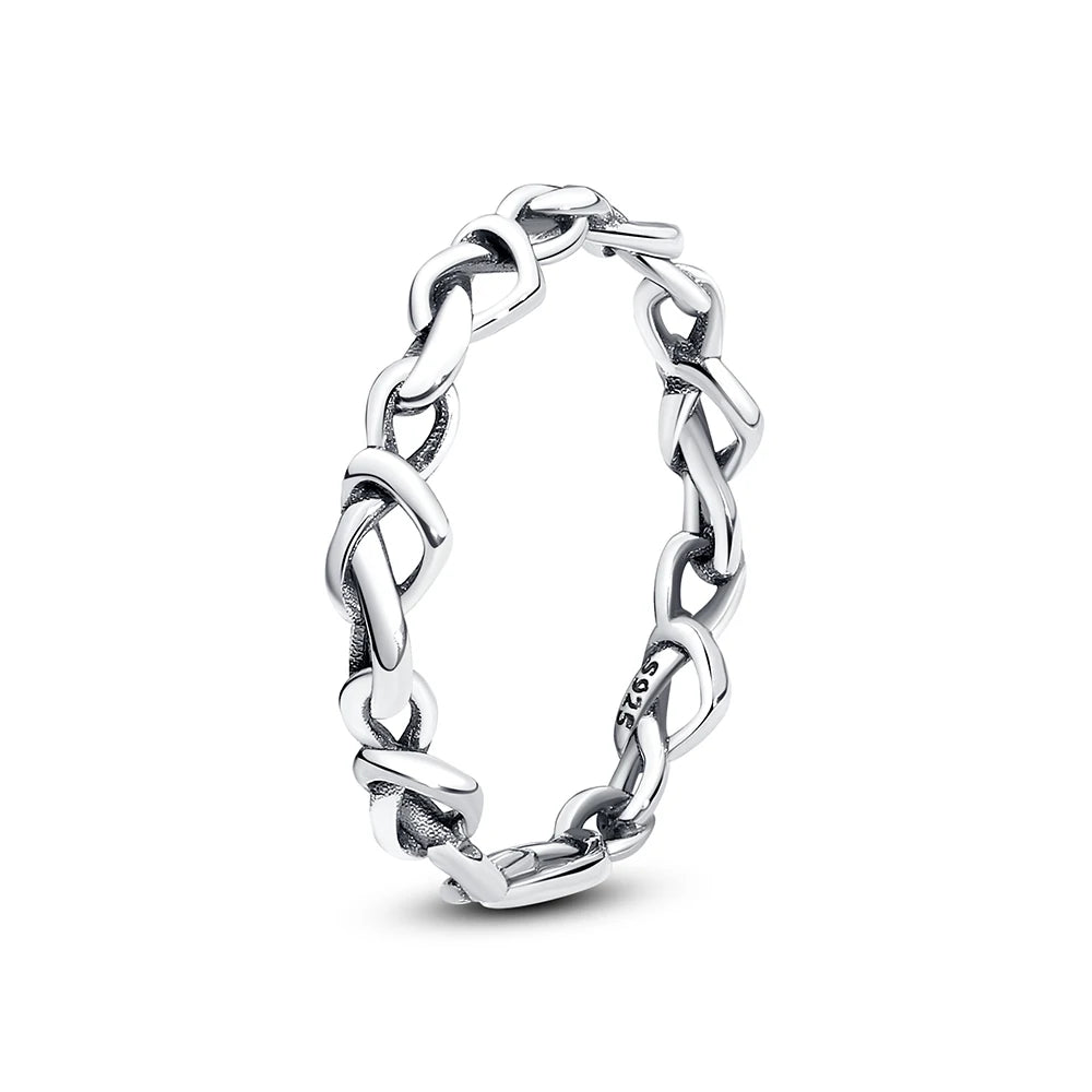 Luxuri-Anillos de plata de ley 925