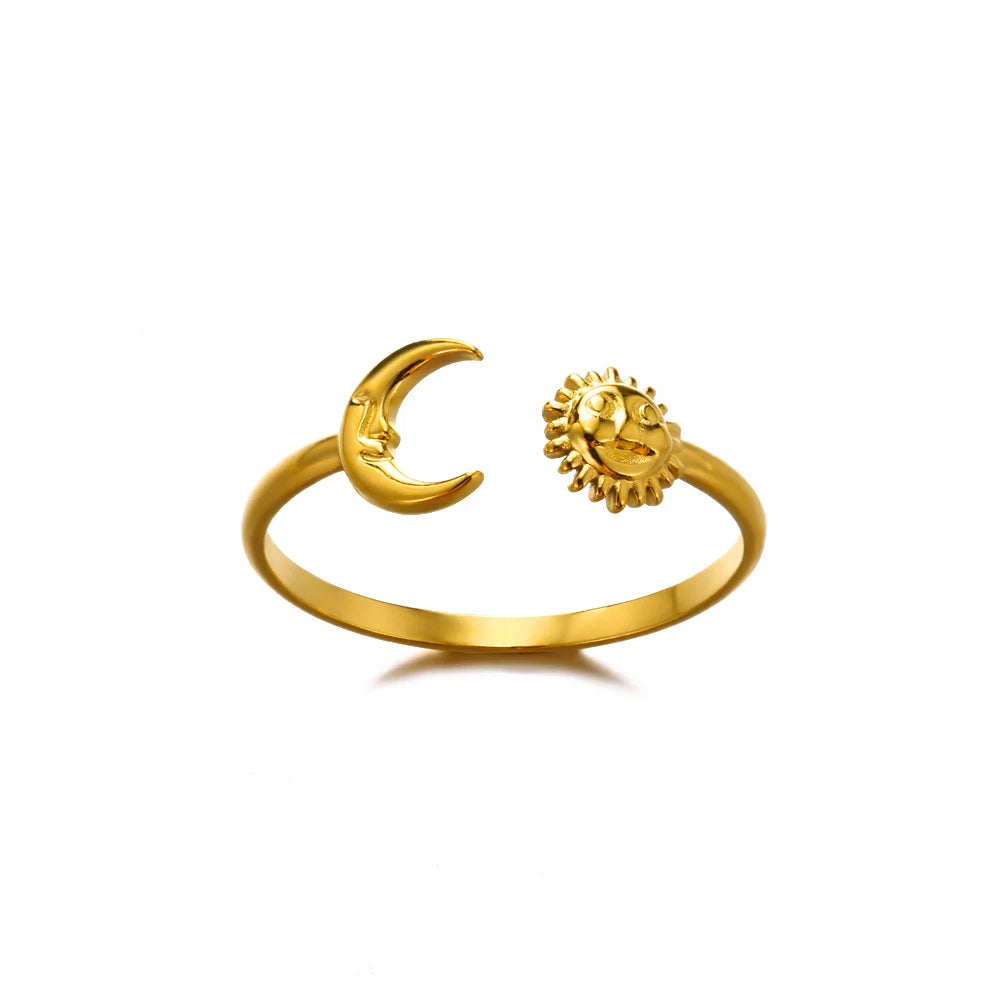 Stile-Anillos de acero inoxidable 316L para mujer