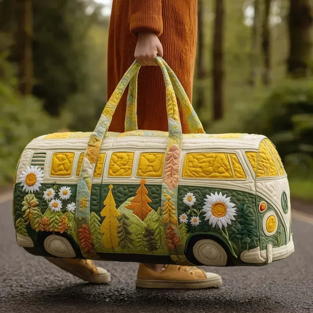 Uma — Bolsa de Viaje Acolchada Patchwork