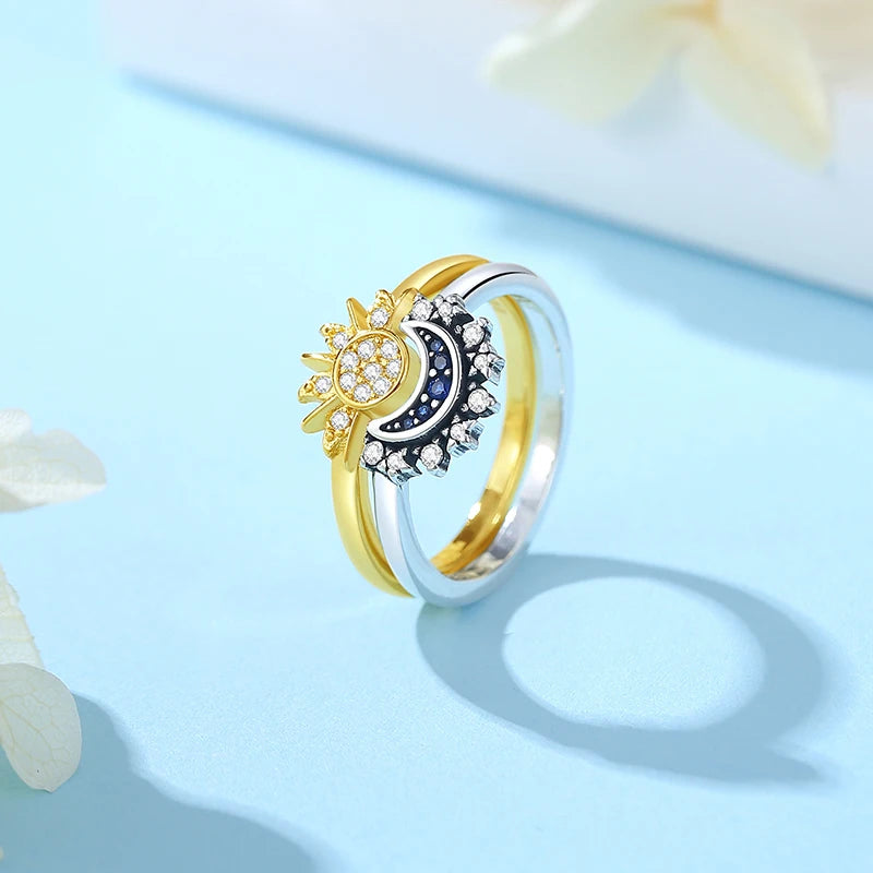 Luxuri-Anillos de plata de ley 925