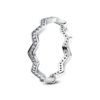 Luxuri-Anillos de plata de ley 925