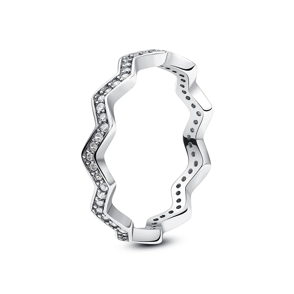 Luxuri-Anillos de plata de ley 925