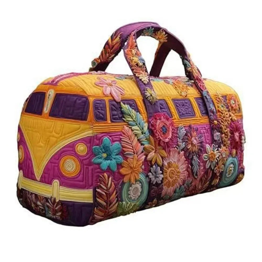 Uma — Bolsa de Viaje Acolchada Patchwork