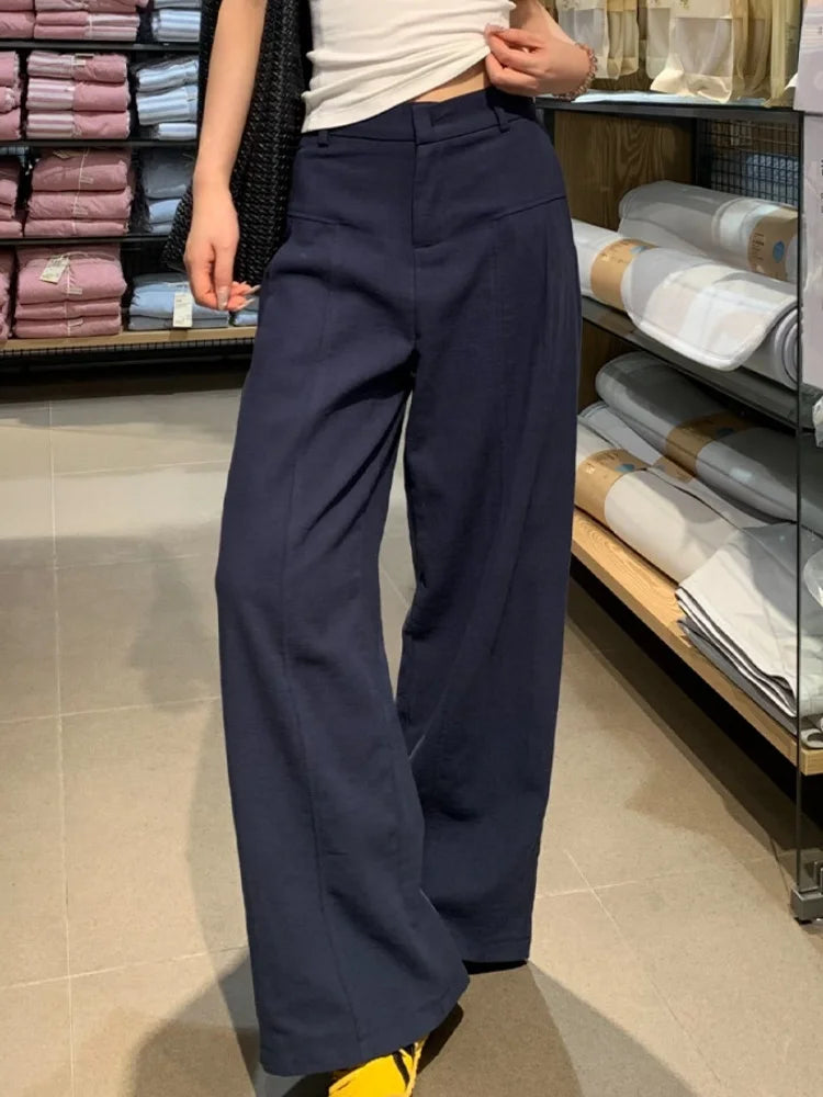 Bianca — Pantalón Ancho Tiro Alto