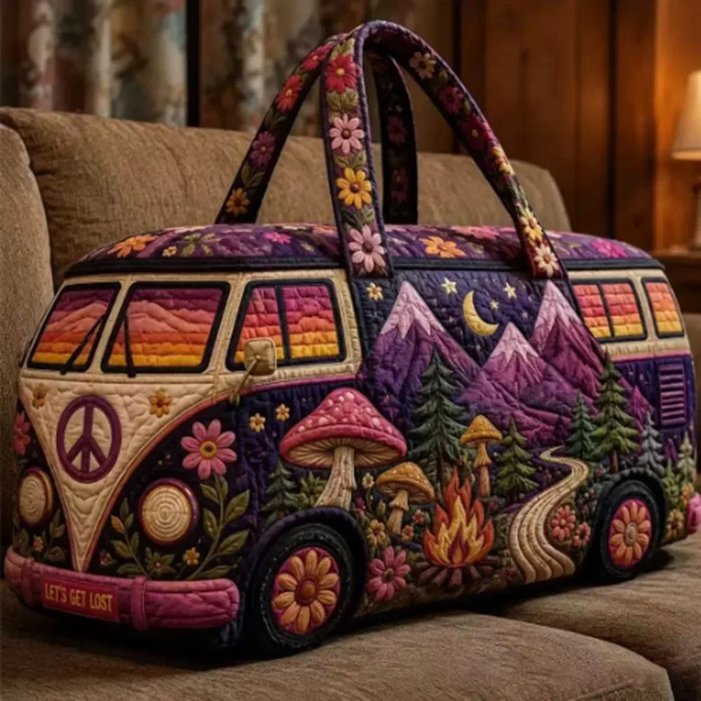 Uma — Bolsa de Viaje Acolchada Patchwork