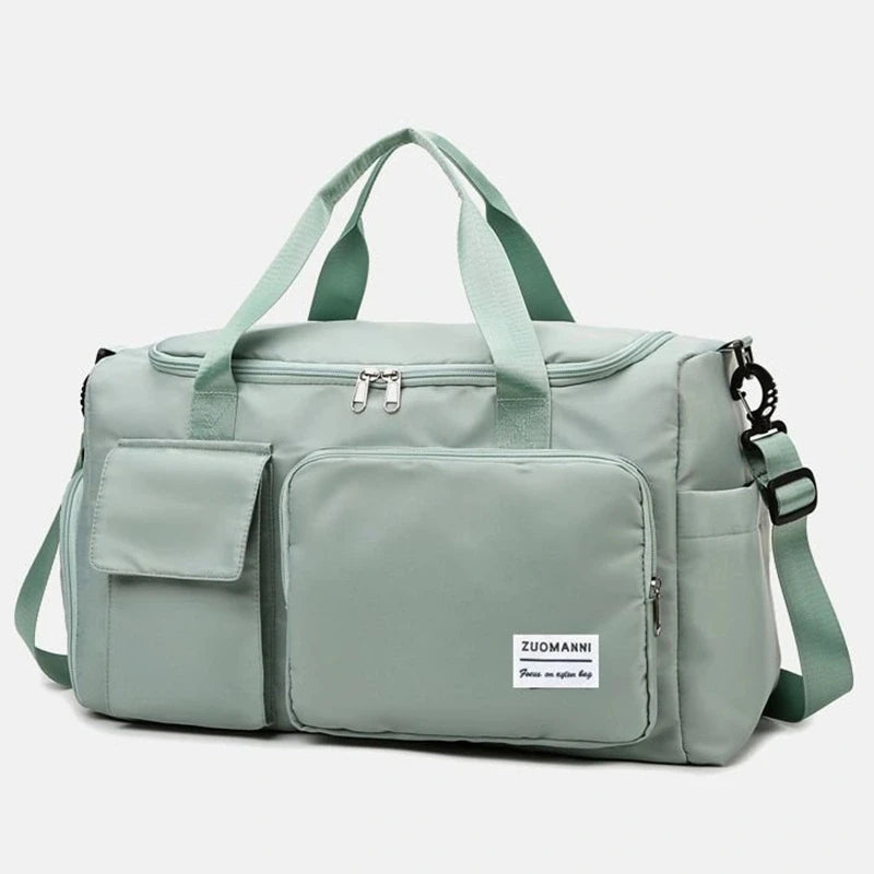 Noor— Bolsa de Viaje Weekender con Compartimento para Zapatos
