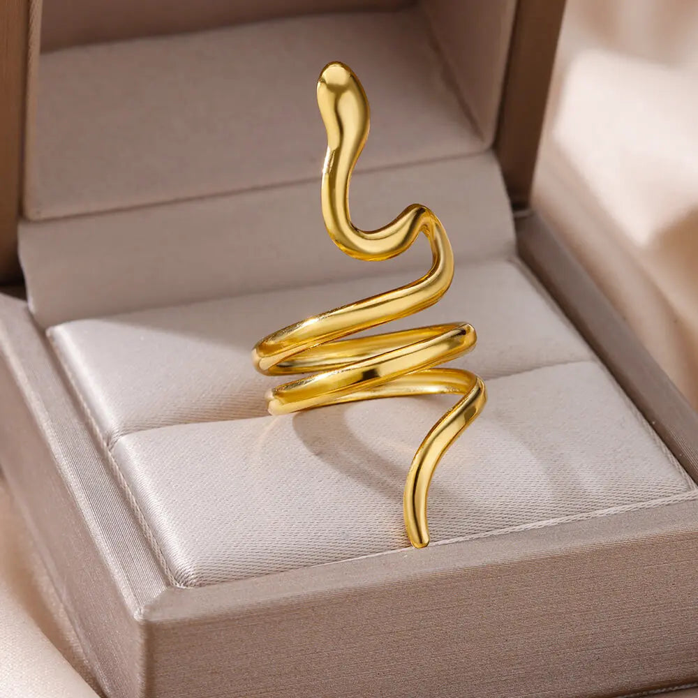 Stile-Anillos de acero inoxidable 316L para mujer