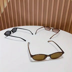 Lemir-Gafas de sol retro con montura ovalada